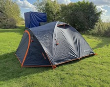 Eurohike Gaia IV 4 Person Tent | Spacious Family Tent | 2000mm Waterproof