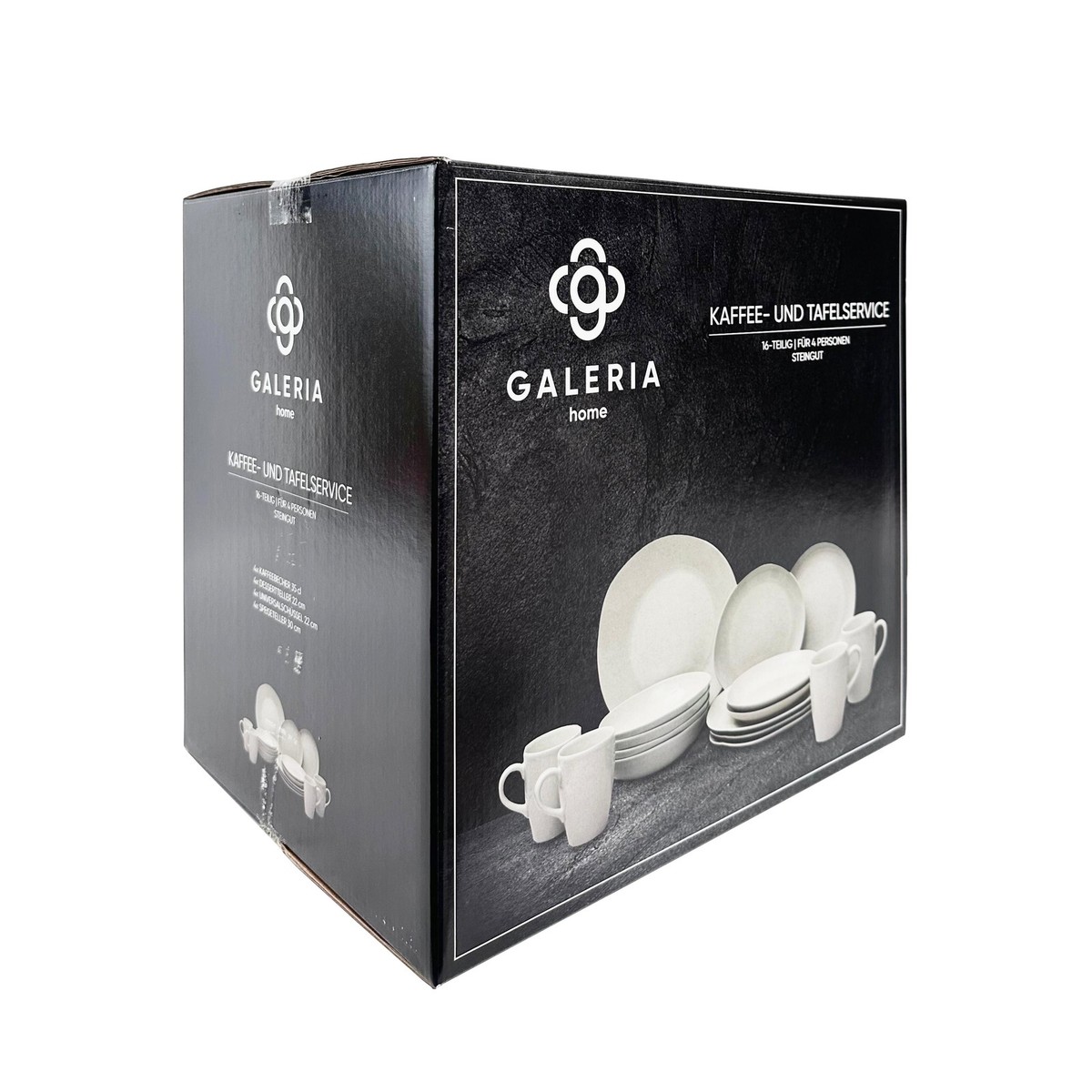 Galeria Home Kaffee- und Tafelservice 16-tlg. Steingut Geschirr Set Küche