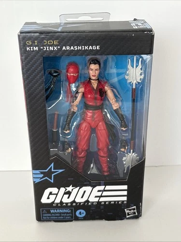 GI Joe Classified Series Jinx Kim Arashikage 6" Action Figure 2024 Hasbro Sealed
