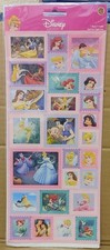 Disney Princess Sticker Sheet By Sandylion - 1 Sheet - New Sealed