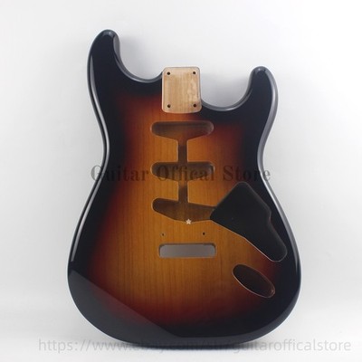 Vintage Sunburst  3-Single  Stratocaster Style Electric Guitar Body Alder Wood