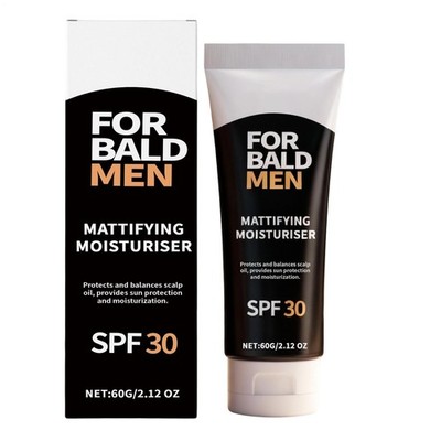 Daily SPF 30 for Bald Men  Mattifying Gel Moisturiser with UVA/UVB Protection Us