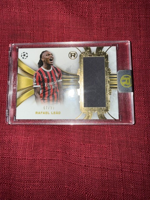 2024-25 Topps Reverence UEFA Club Competitions Relics Rafael Leao #RR-RF /99