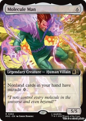 Molecule Man (Extended Art) [MSC - 292] NM