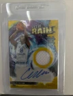 Caleb Wilson bowman best let it rain patch auto /75 very clean patch fresh UNC
