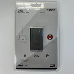 PNY Elite portatif SSD 240 GB USB 3.1 - NEW