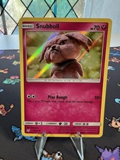 Carta Pokemon Sole e Luna Snubbull #15 Holo Detective Pikachu 2019 15/18 spedizione gratuita
