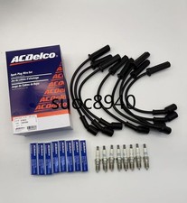 Oem 8x 41-110 Spark Plug 8x 9748uu Wire Set For Chevrolet Gm 4.8l 5.3l 6.0l