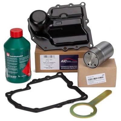 AIC Reparatursatz Mechatronik + 1L febi Hydrauliköl für VAG 0AM DQ200 7-Gang