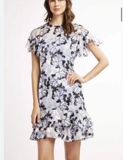Elie Tahari Yonica Silk Floral Dress 4