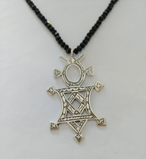 Tuareg Necklace Pendant African Silver Africa Tribal Ethnic Jewelry Niger Berber