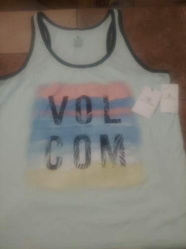 VOLCOM Women's Cami Tank Top Graphic Tee T-Shirt NWTs