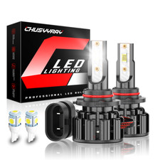 For Vauxhall Astra J GTC - HIR2/9012 LED Headlight Bulbs High/Low Beam White 55w