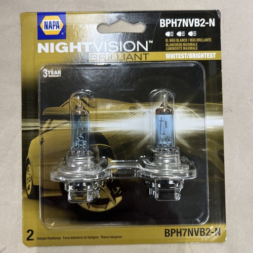 NAPA NightVision Brilliant Light Bulb Headlamp BPH7NVB2N eBay