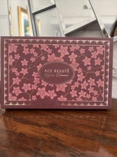 ACE BEAUTE Mystic Romance Eyeshadow Palette 15 Shades  Mirror In Lid