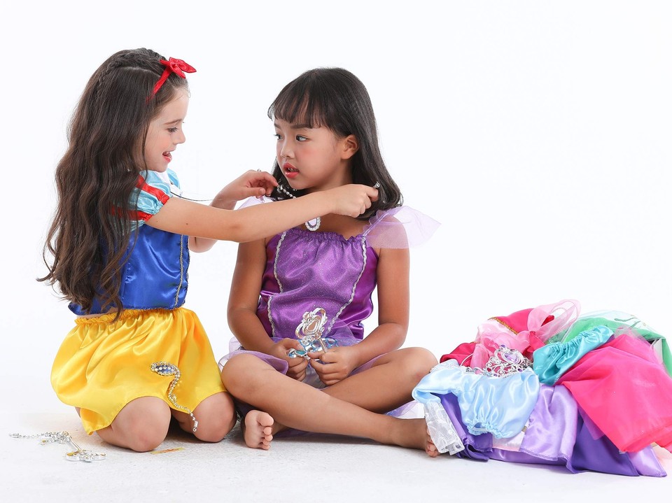 Princess Dresses for Girls Dress up Clothes for Toddler Girl Pretend