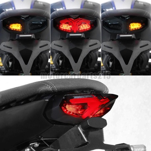 LED Tail Light Brake Turn Signal Integrated For YAMAHA MT-10 MT-09 2021 2022 23 - Picture 8 of 8