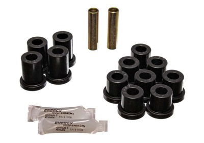 Energy Suspension 4.2101G Leaf Spring Bushing Set Polyurethane Black