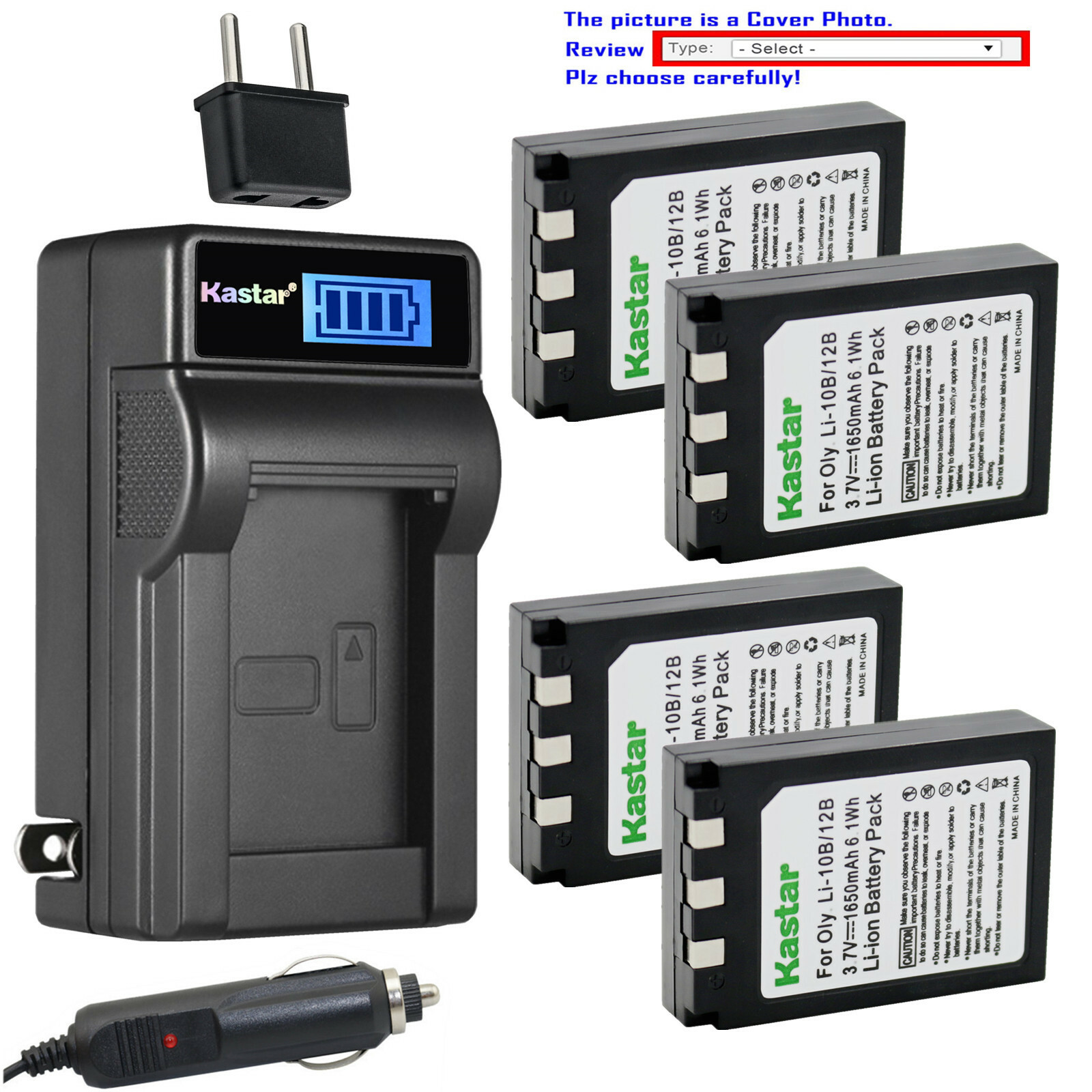 Olympus Li 10B Li 12B Battery Charger for Olympus mju 300 Digital 400 410 600 800 810 1000 Stylus 300 400 410 C5 C50 Zoom C 5000 C 760 Ultra Zoom C766