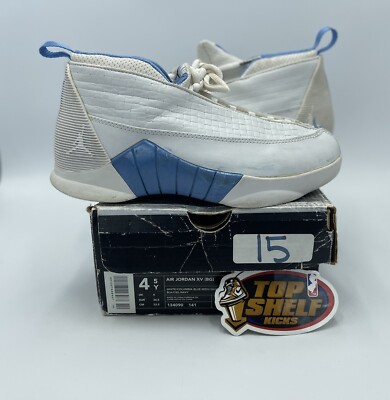 Nike Air Jordan 15 BG Columbia taille 4,5 ans authentique vintage
