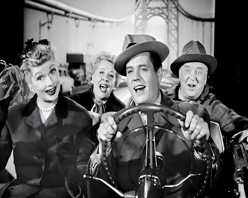 Ricky Ricardo In Color I Love Lucy Lucille Ball Ricky Ricardo 8 x 10 Photograph Art Print ...