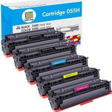 CRG 055 Toner Cartridge for Canon 055 ImageClass MF742Cdw MF745Cdw LBP663Cdw LOT