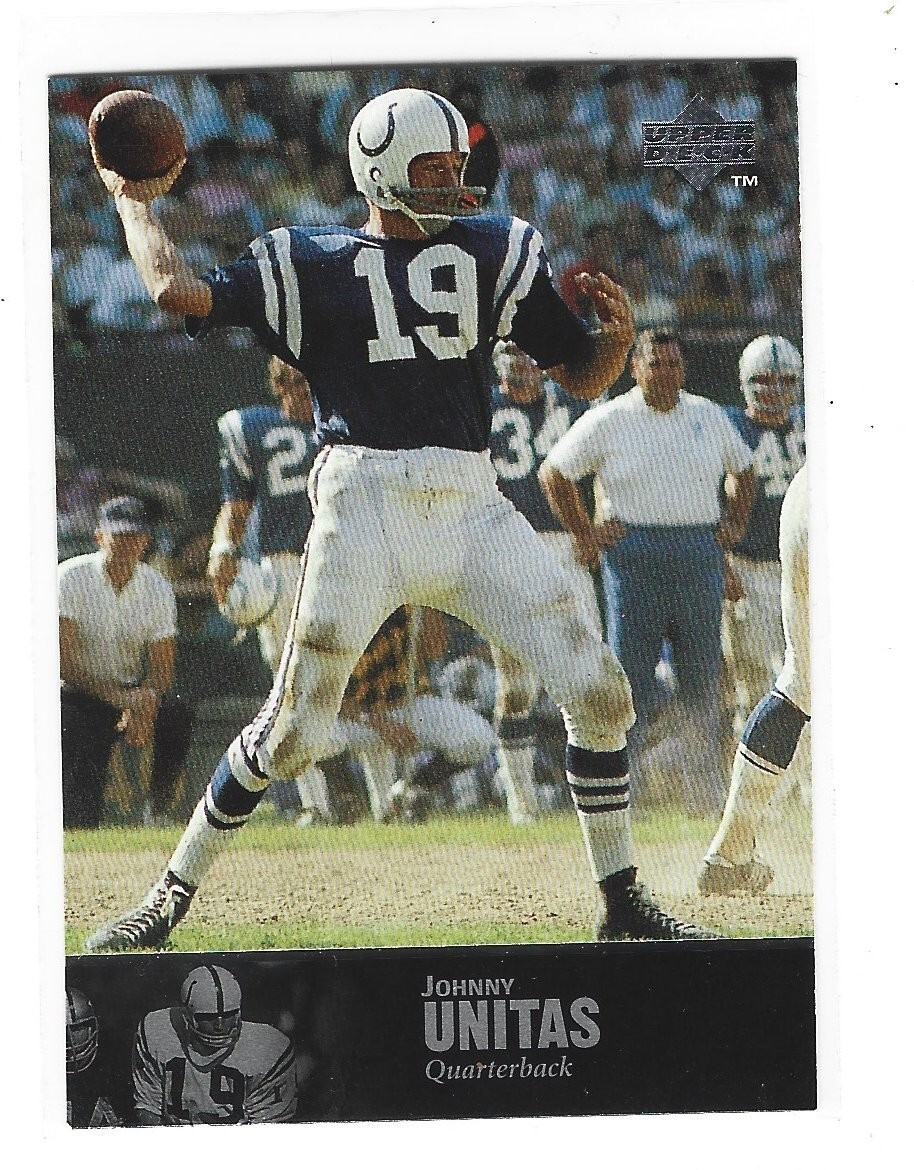 1997 Upper Deck Legends #9 Johnny Unitas - Baltimore Colts