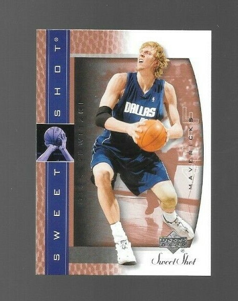 2003-04 Upper Deck Sweet Shot Dirk Nowitzki Card #13 Dallas Mavericks NM/MT
