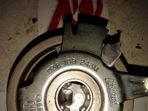 038109243M Tensor Correa Auxiliar para SEAT IBIZA BERLINA (6J5) * 2500183 - Imagen 3 de 3