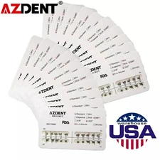 AZDENT Dental Orthodontic Metal Brackets Braces Standard MBT.022 Hooks 345 Mesh