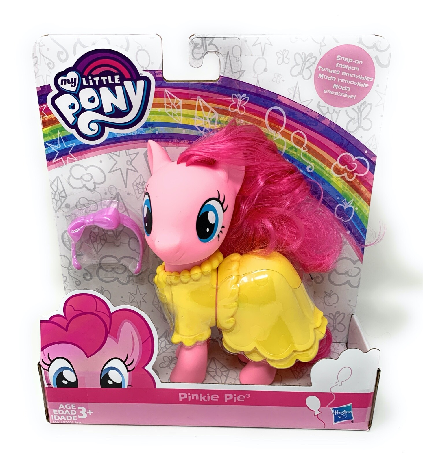 my little pony snap on fashion rainbow dash