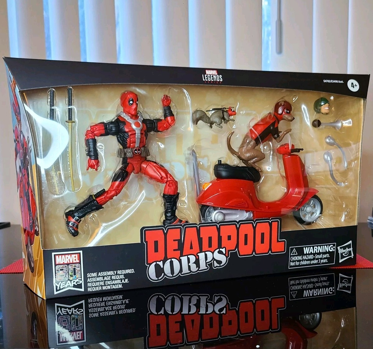 Hasbro Marvel Legends X-Men 80th Deadpool Corps Action Figure With