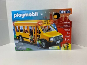 playmobil school bus 5680