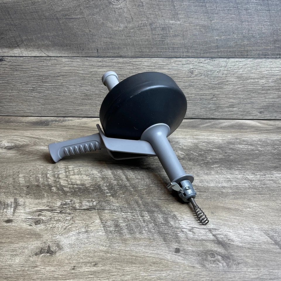 Brass Craft Blue & Black Power Pistol Grip Drum Auger 1/4 in. x 25 ft Cable - Image 2 of 4