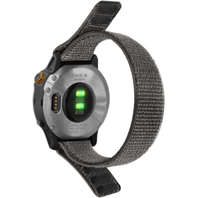 Cinturino Nylon Fenix Garmin - 26mm, Ad Asciugatura Rapida Per Fenix 7X/6X/5X/3 - Foto 5