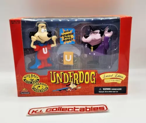 Underdog & Riff Raff Collector's Series Exclusive Premiere Action Figure
