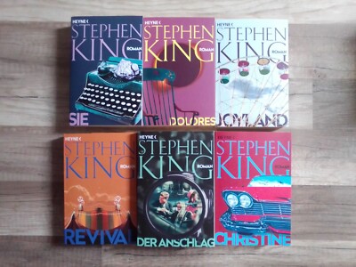 Stephen King Sammlung (6 Bücher, Brandneu, Ungelesen, Heyne)