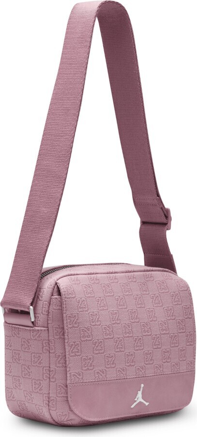 Nike Air Jordan Monogram Mini Messenger Bag Pink Glaze MA0760-AF4 NEW
