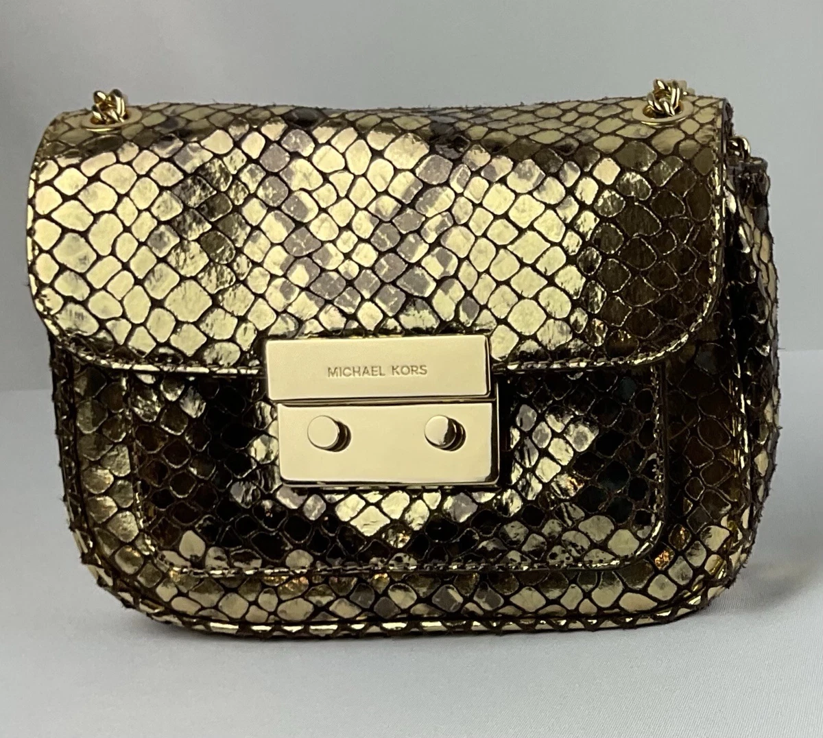 Michael kors best sale python bag 2015