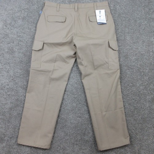 Tyndale Pants Mens 38x30 Beige Khaki Cargo Workwear Utility FR Flame Resistant - Picture 2 of 12
