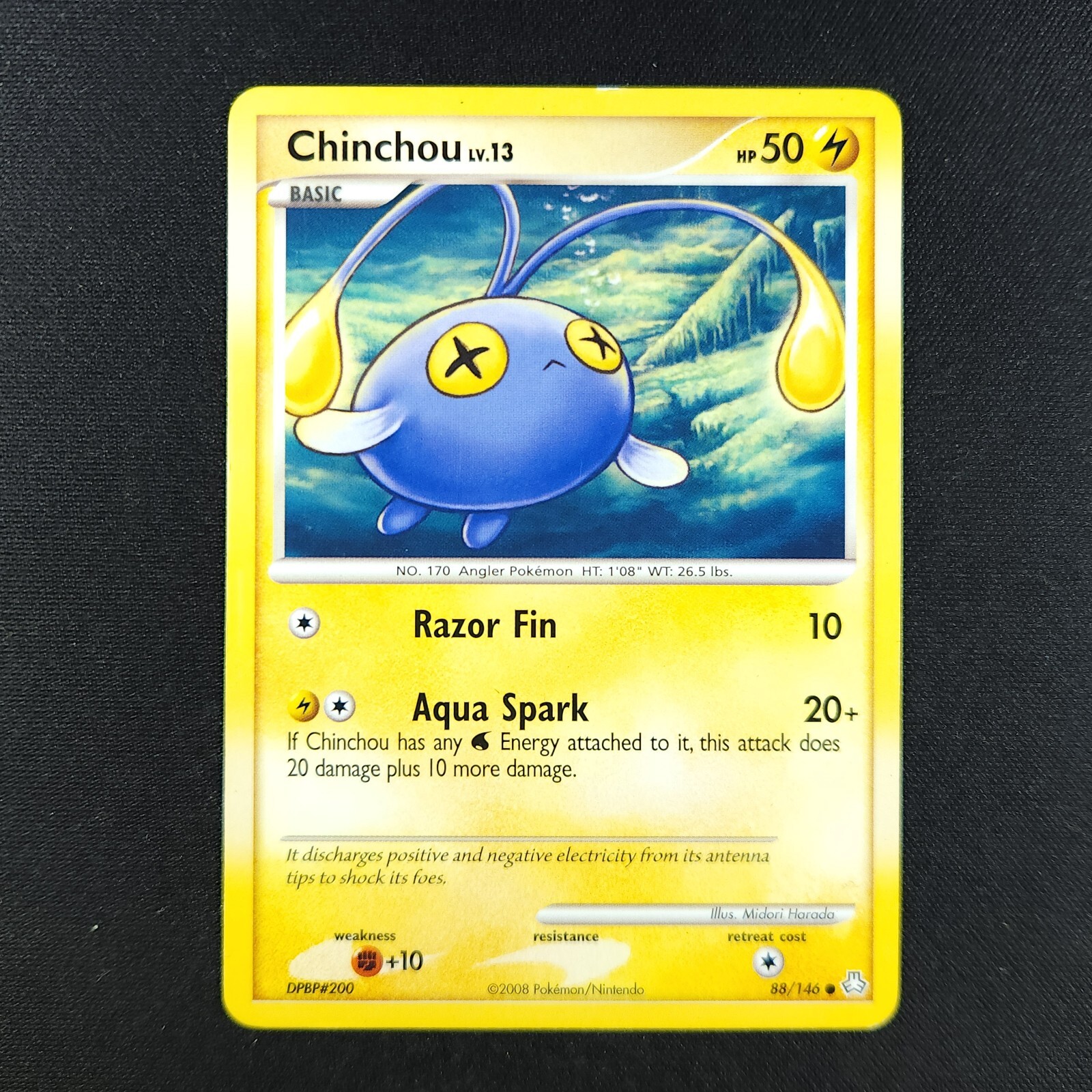 Chinchou 88/146 - Legends Awakened - Pokemon Card