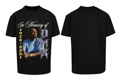 Mister Tee Herren T-Shirt DMX In Memory Off Oversize Tee XS-XXL