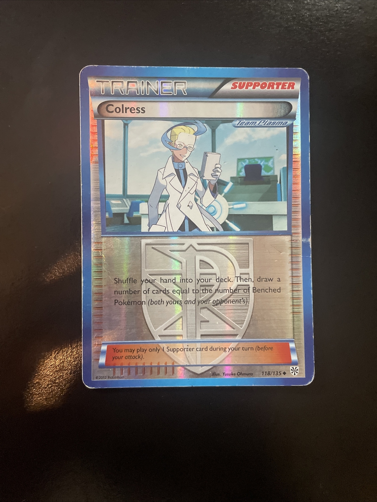 Pokémon TCG Colress Black and White Plasma Storm 118/135 Reverse Holo Uncommon