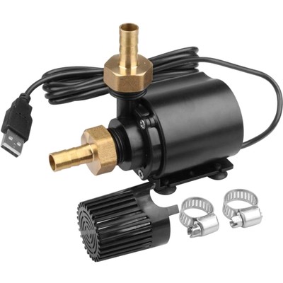 Wasserpumpe, USB, 500L/H, Brushless, Brunnenpumpe, Aquariumpumpe, Wasserpumpe