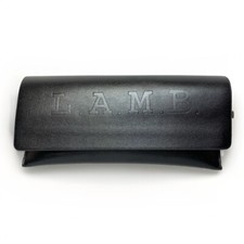 L.A.M.B. Magnetic Black Eyeglass Sunglass Case Semi-Hard NEW