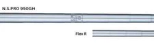 MINT Nippon Shaft N.S.PRO 950GH, .355 Taper,  R Flex, 3 to W Set, 8 Pieces