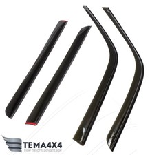 Tape-on Windows Visors Deflector Sun Rain Guard for Subaru Forester SF 1997-2002