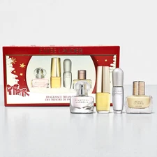 Estee Lauder Treasures Christmas 4-Piece Mini Travel Gift Set, Holiday Edition
