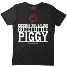 Radiohead Piggy Band Logo T Shirt