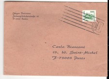 DDR-Mi-Nr.3352 Maschinenstempel Berlin defektes Datum 0.05.1991 Auslandspost